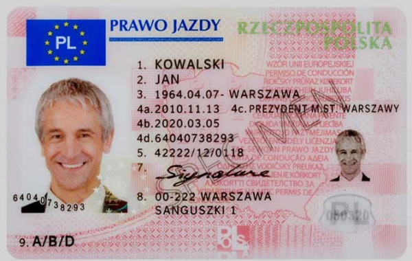 prawo jazdy od dokumenty-kolekcjonerskie.com - strony oszukujacej kleintów