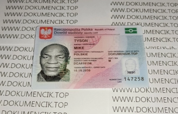 Dowód Kolekcjonerski z oferty Dokumencik.Top